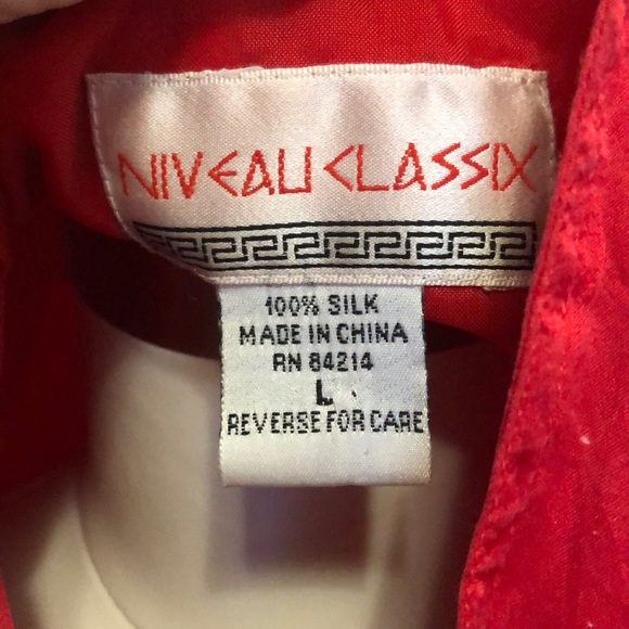 100% silk Niveau Classix puffy jacket - Picture 3 of 4